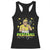 Pickleball Racerback Tank Top Funny Pickle Ball Lovers TS10 Black Print Your Wear