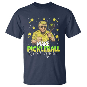 Pickleball T Shirt Funny Pickle Ball Lovers TS10 Navy Print Your Wear