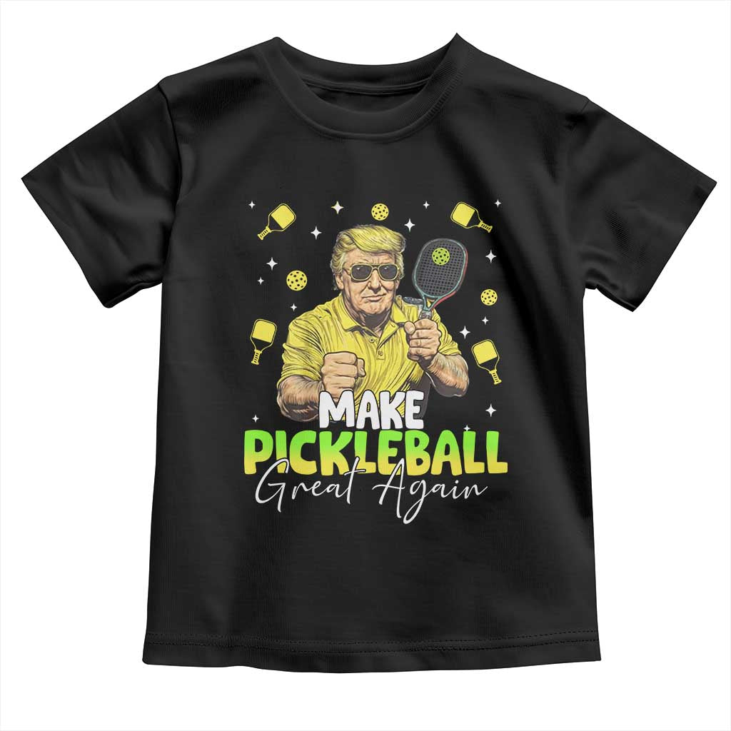Pickleball Toddler T Shirt Funny Pickle Ball Lovers TS10 Black Print Your Wear