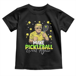 Pickleball Toddler T Shirt Funny Pickle Ball Lovers TS10 Black Print Your Wear