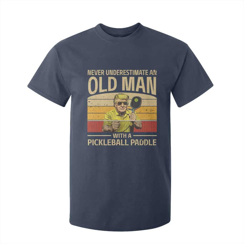 Pickleball T Shirt For Kid Cool Paddle Pickleball Player TS10 Navy Print Your Wear