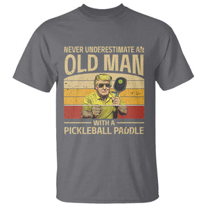 Pickleball T Shirt Cool Paddle Pickleball Player TS10 Charcoal Print Your Wear
