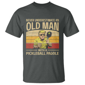 Pickleball T Shirt Cool Paddle Pickleball Player TS10 Dark Heather Print Your Wear