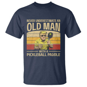 Pickleball T Shirt Cool Paddle Pickleball Player TS10 Navy Print Your Wear