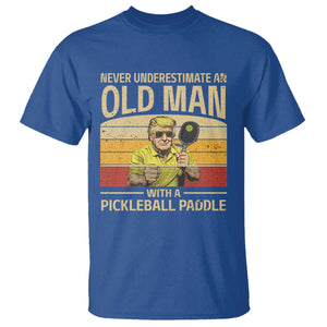 Pickleball T Shirt Cool Paddle Pickleball Player TS10 Royal Blue Print Your Wear