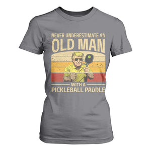 Pickleball T Shirt For Women Cool Paddle Pickleball Player TS10 Charcoal Print Your Wear