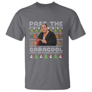 Christmas Pass The Gabagool T Shirt Retro TV Show Funny Ugly Xmas TS10 Charcoal Print Your Wear