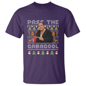 Christmas Pass The Gabagool T Shirt Retro TV Show Funny Ugly Xmas TS10 Purple Print Your Wear