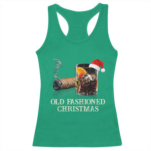 Old Fashioned Cocktail Christmas Racerback Tank Top Funny Bourbon Cocktail Drink TS10 Irish Green Print Your Wear
