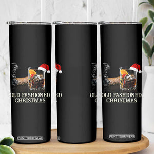 Old Fashioned Cocktail Christmas Skinny Tumbler Funny Bourbon Cocktail Drink TS10 Print Your Wear