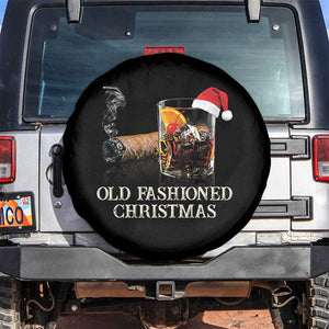 Old Fashioned Cocktail Christmas Spare Tire Cover Funny Bourbon Cocktail Drink TS10 No hole Black Print Your Wear
