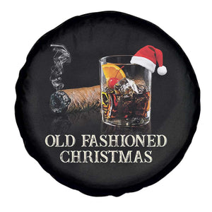 Old Fashioned Cocktail Christmas Spare Tire Cover Funny Bourbon Cocktail Drink TS10 Print Your Wear