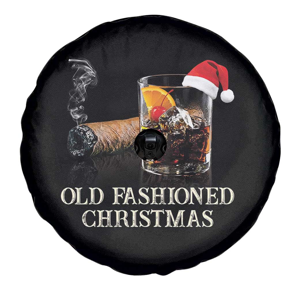 Old Fashioned Cocktail Christmas Spare Tire Cover Funny Bourbon Cocktail Drink TS10 Print Your Wear