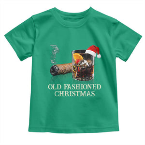Old Fashioned Cocktail Christmas Toddler T Shirt Funny Bourbon Cocktail Drink TS10 Irish Green Print Your Wear