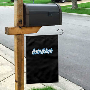 Hanukkah Heavy Metal Garden Flag Jewish Menorah Dreidel TS10 Print Your Wear