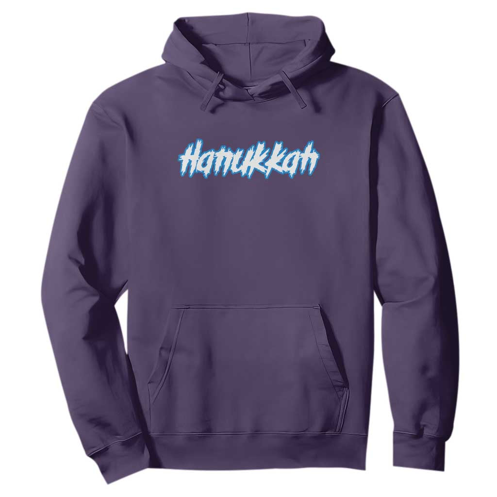 Hanukkah Heavy Metal Hoodie Jewish Menorah Dreidel TS10 Purple Print Your Wear