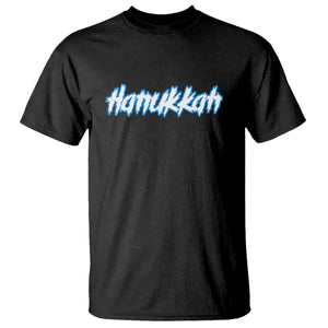 Hanukkah Heavy Metal T Shirt Jewish Menorah Dreidel TS10 Black Print Your Wear