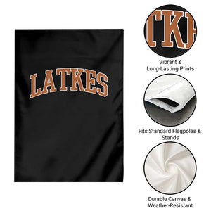 Latkes Garden Flag Funny Hanukkah Gift Jewish Holiday Food Apparel TS10 Print Your Wear