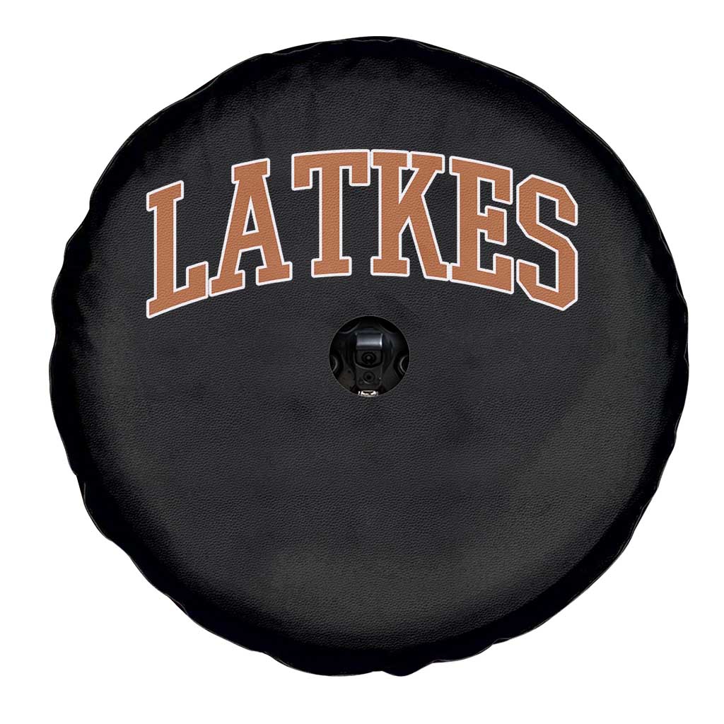 Latkes Spare Tire Cover Funny Hanukkah Gift Jewish Holiday Food Apparel TS10 Print Your Wear