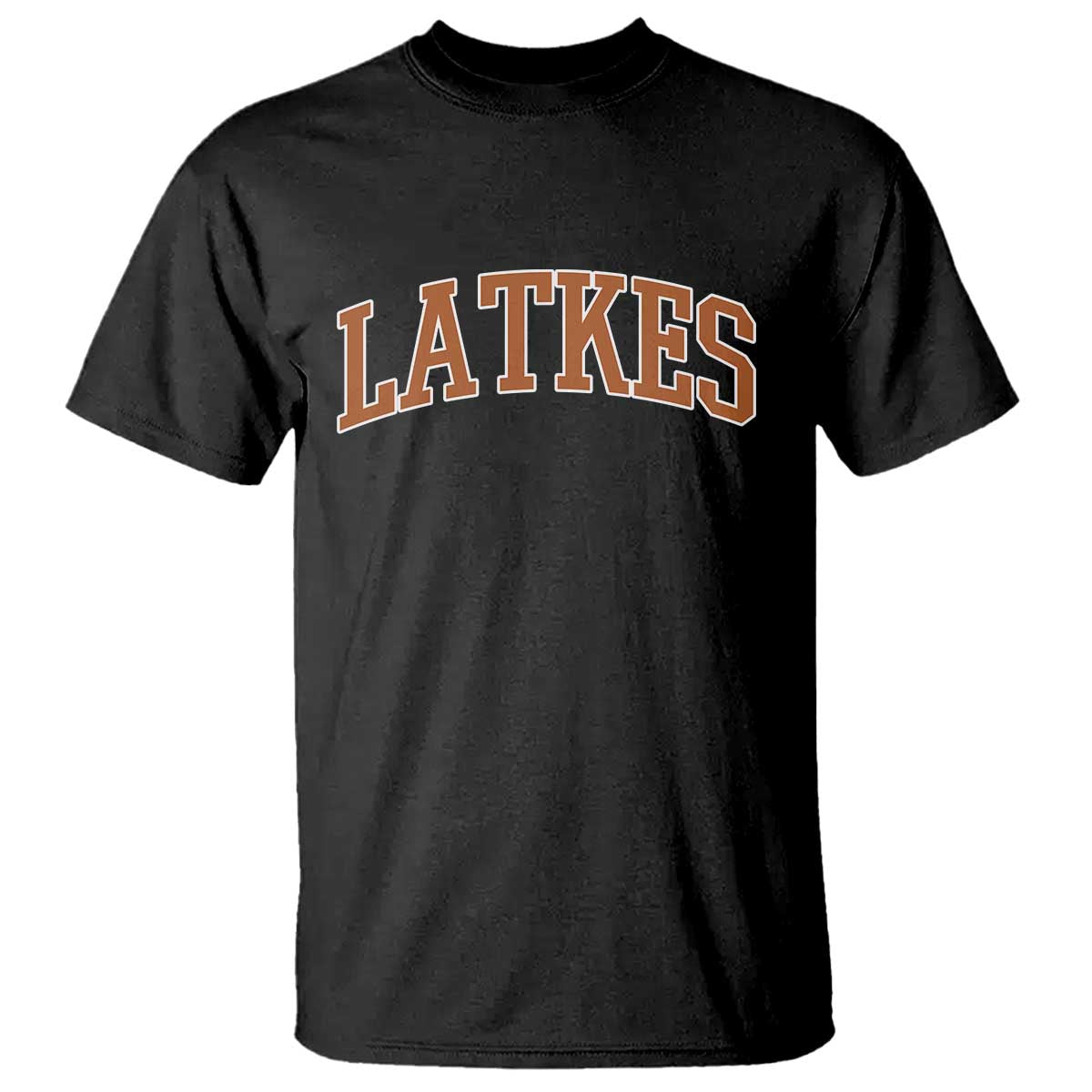 Latkes T Shirt Funny Hanukkah Gift Jewish Holiday Food Apparel TS10 Black Print Your Wear