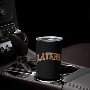 Latkes Tumbler Cup Funny Hanukkah Gift Jewish Holiday Food Apparel TS10 Print Your Wear