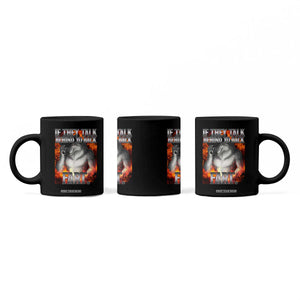 Funny Alpha Wolf Coffee Mug Meme If They Talk Behind Your Back Fart Bootleg TS10 Print Your Wear