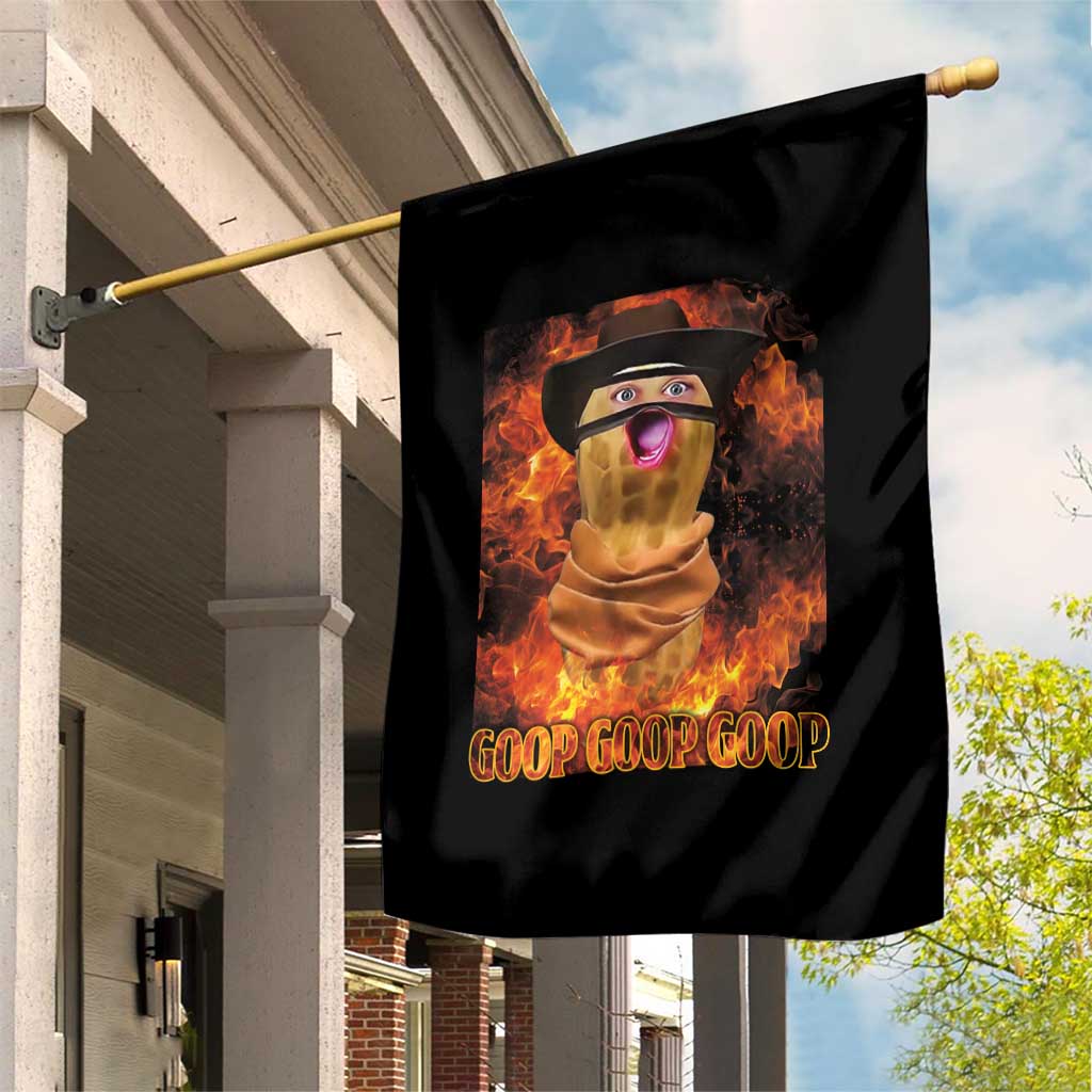 Peanut Goop Meme Garden Flag Funny Bungulator TS10 Print Your Wear