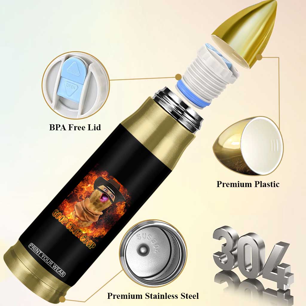 Peanut Goop Meme Bullet Tumbler Funny Bungulator TS10 Print Your Wear