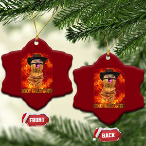 Peanut Goop Meme Ceramic Ornament Funny Bungulator TS10 Print Your Wear
