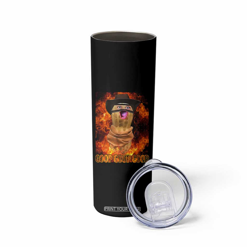 Peanut Goop Meme Skinny Tumbler Funny Bungulator TS10 Print Your Wear