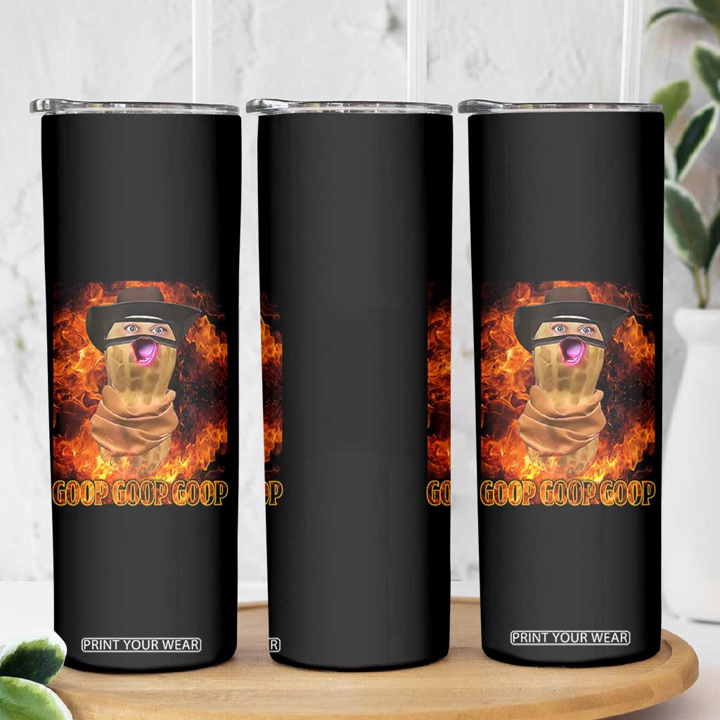 Peanut Goop Meme Skinny Tumbler Funny Bungulator TS10 Print Your Wear