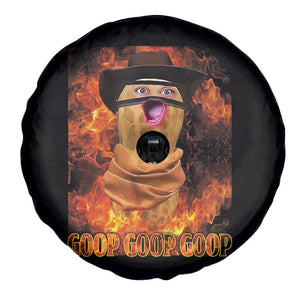 Peanut Goop Meme Spare Tire Cover Funny Bungulator TS10 Print Your Wear