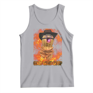 Peanut Goop Meme Tank Top Funny Bungulator TS10 Athletic Heather Print Your Wear