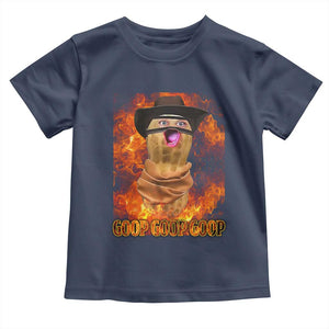 Peanut Goop Meme Toddler T Shirt Funny Bungulator TS10 Navy Print Your Wear