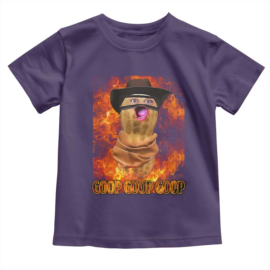 Peanut Goop Meme Toddler T Shirt Funny Bungulator TS10 Purple Print Your Wear