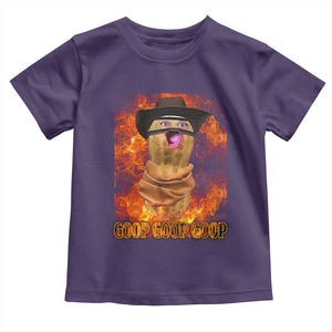 Peanut Goop Meme Toddler T Shirt Funny Bungulator TS10 Purple Print Your Wear