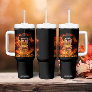 Peanut Goop Meme Tumbler With Handle Funny Bungulator TS10 Print Your Wear