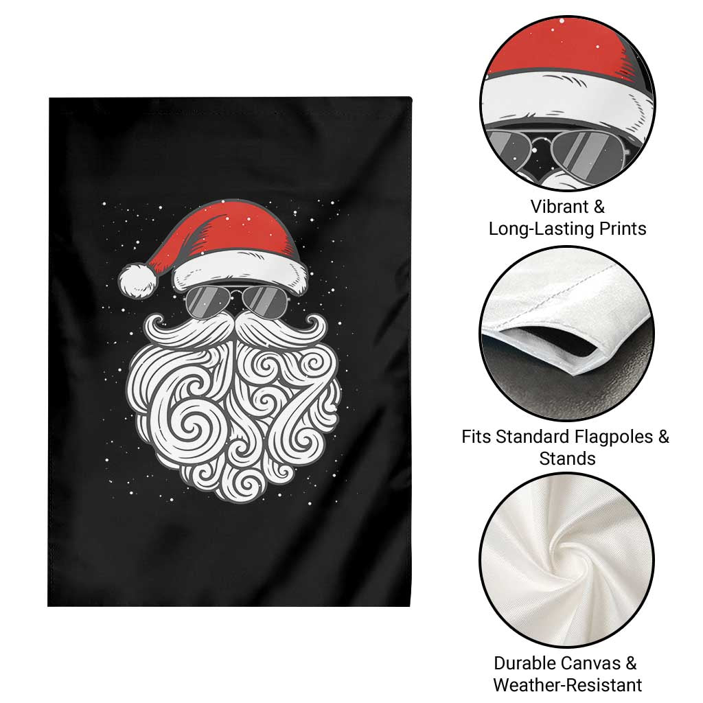 67 Christmas Santa Garden Flag 6 7 Meme Pajamas Holiday Gen Alpha Slang Teen TS10 Print Your Wear