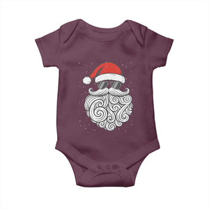 67 Christmas Santa Baby Onesie 6 7 Meme Pajamas Holiday Gen Alpha Slang Teen TS10 Maroon Print Your Wear