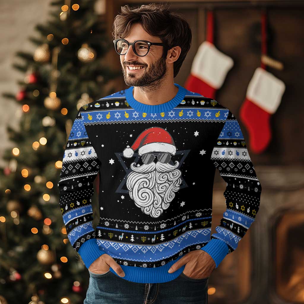 67 Christmas Santa Hanukkah Ugly Sweater 6 7 Meme Pajamas Holiday Gen Alpha Slang Teen TS10 Black Blue Print Your Wear