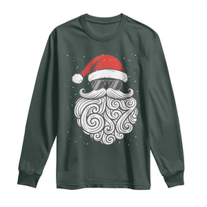 67 Christmas Santa Long Sleeve Shirt 6 7 Meme Pajamas Holiday Gen Alpha Slang Teen TS10 Dark Forest Green Print Your Wear