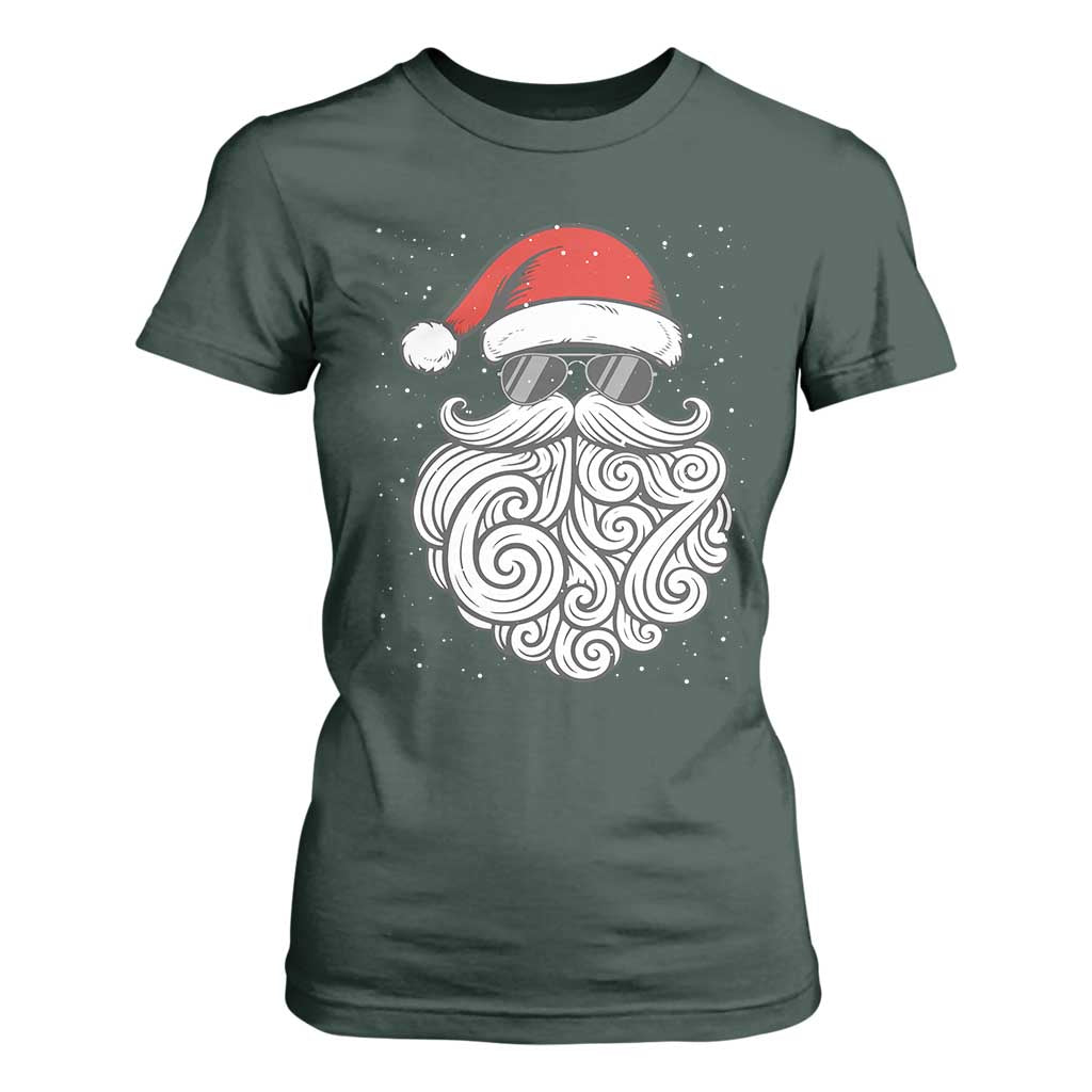 67 Christmas Santa T Shirt For Women 6 7 Meme Pajamas Holiday Gen Alpha Slang Teen TS10 Dark Forest Green Print Your Wear