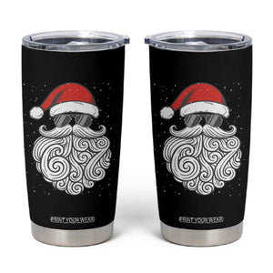 67 Christmas Santa Tumbler Cup 6 7 Meme Pajamas Holiday Gen Alpha Slang Teen TS10 Black Print Your Wear