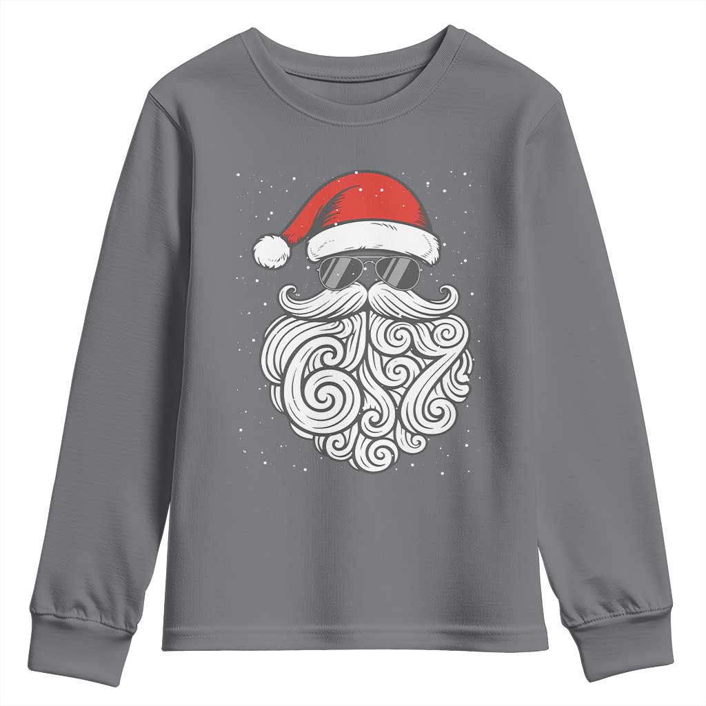 67 Christmas Santa Youth Sweatshirt 6 7 Meme Pajamas Holiday Gen Alpha Slang Teen TS10 Charcoal Print Your Wear