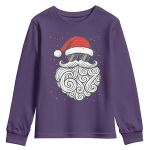 67 Christmas Santa Youth Sweatshirt 6 7 Meme Pajamas Holiday Gen Alpha Slang Teen TS10 Purple Print Your Wear