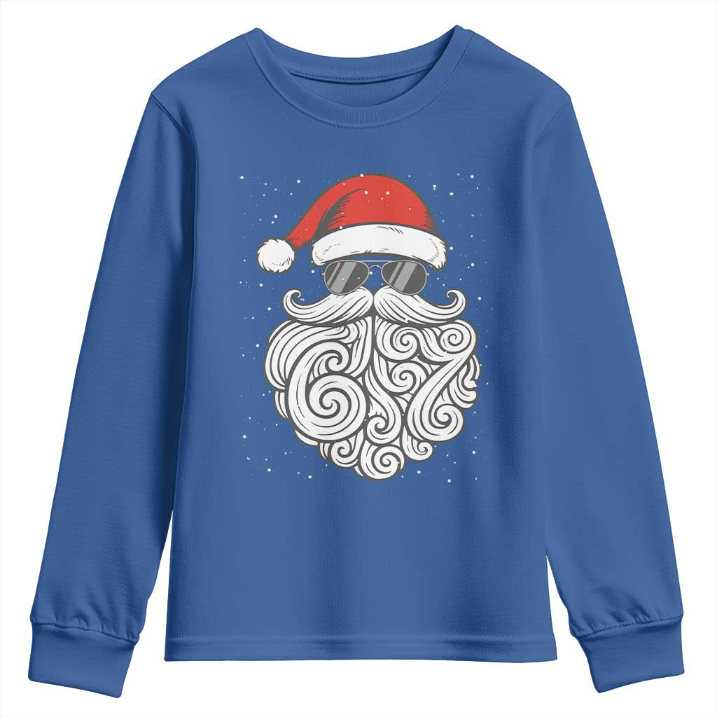 67 Christmas Santa Youth Sweatshirt 6 7 Meme Pajamas Holiday Gen Alpha Slang Teen TS10 Royal Blue Print Your Wear