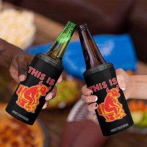 This Is Bull Shit 4 in 1 Can Cooler Tumbler Bullshit Sarcastic Embarrassing Gag Gifts TS10 Print Your Wear