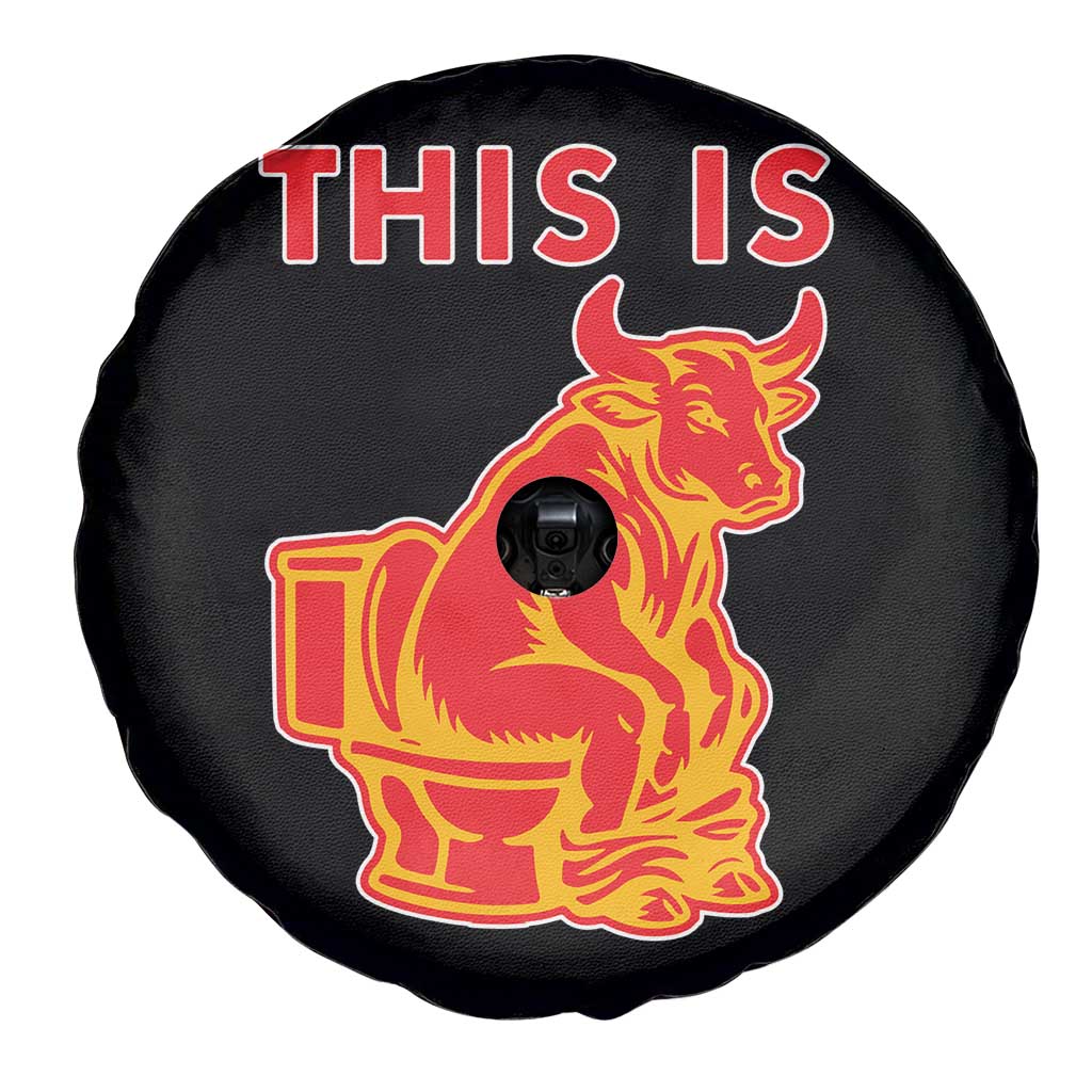 This Is Bull Shit Spare Tire Cover Bullshit Sarcastic Embarrassing Gag Gifts TS10 Print Your Wear