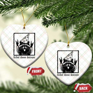 Vintage Raccoon Ceramic Ornament Retro Silly Trash Panda Meme TS10 Print Your Wear