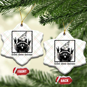 Vintage Raccoon Ceramic Ornament Retro Silly Trash Panda Meme TS10 Print Your Wear